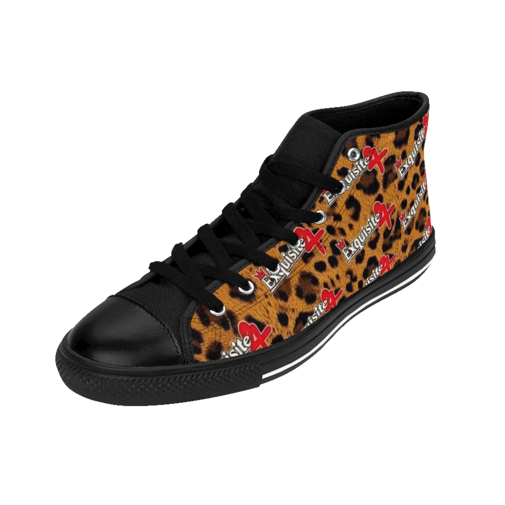 Leopard 'Exquisite 24’ High-Top Sneakers