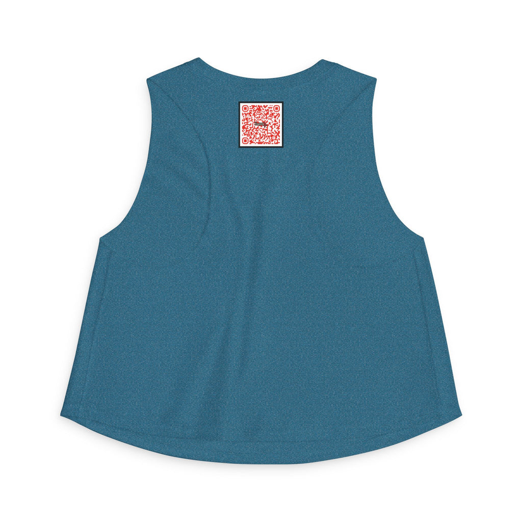 Crop Top — Graffiti Wall Logo Graphic Tank