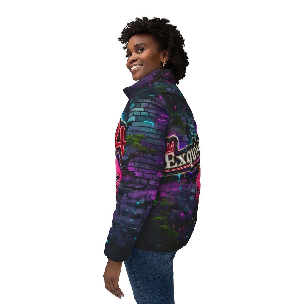 Women's Exquisite 24 Graffiti Puffer Jacket