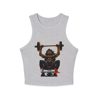 Women’s Weightlifting Graphic Racer Tank Top