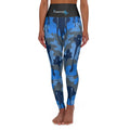 Blue Camo High-Waisted Leggings — Women's Athletic & Workout Tights