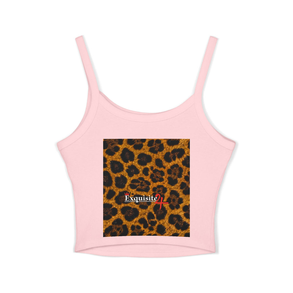 Exquisite 24 Leopard Print Women's Spaghetti Tank