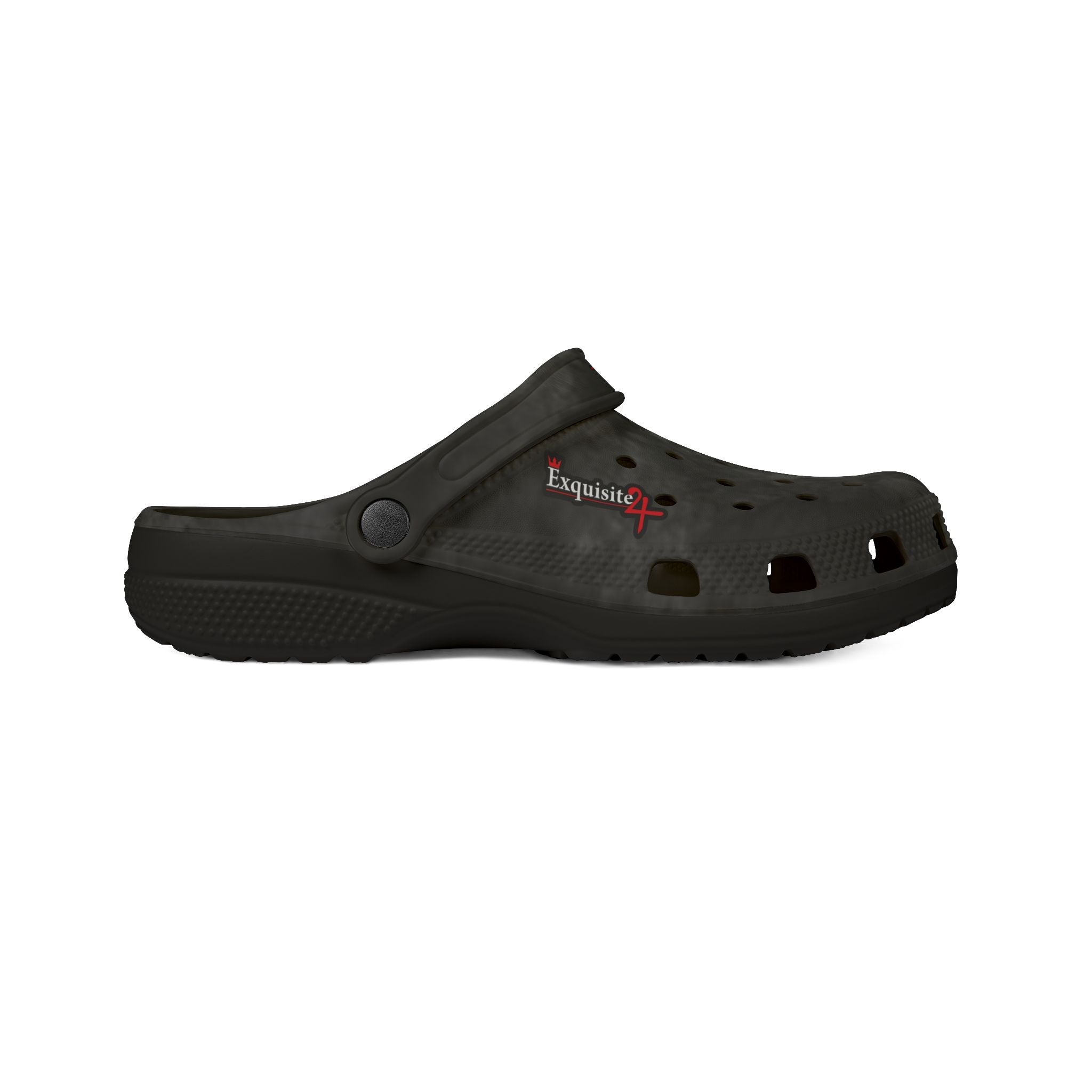 Black Marbled EVA Foam Clogs