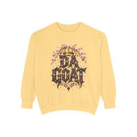 "DA GOAT" Floral Women's Graphic Sweatshirt