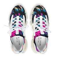 Exquisite 24 Mesh Sneakers — Women's Colorful Tie-Dye Athletic Shoes
