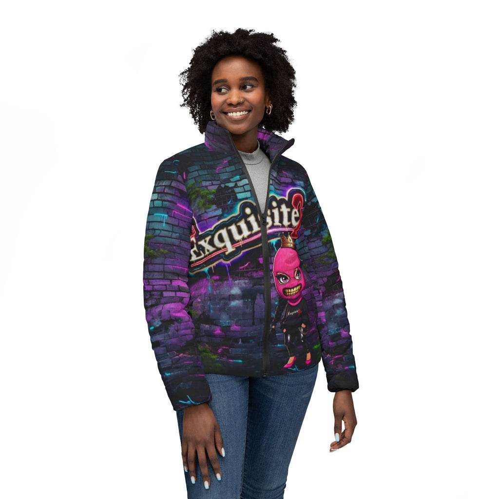 Women's Exquisite 24 Graffiti Puffer Jacket