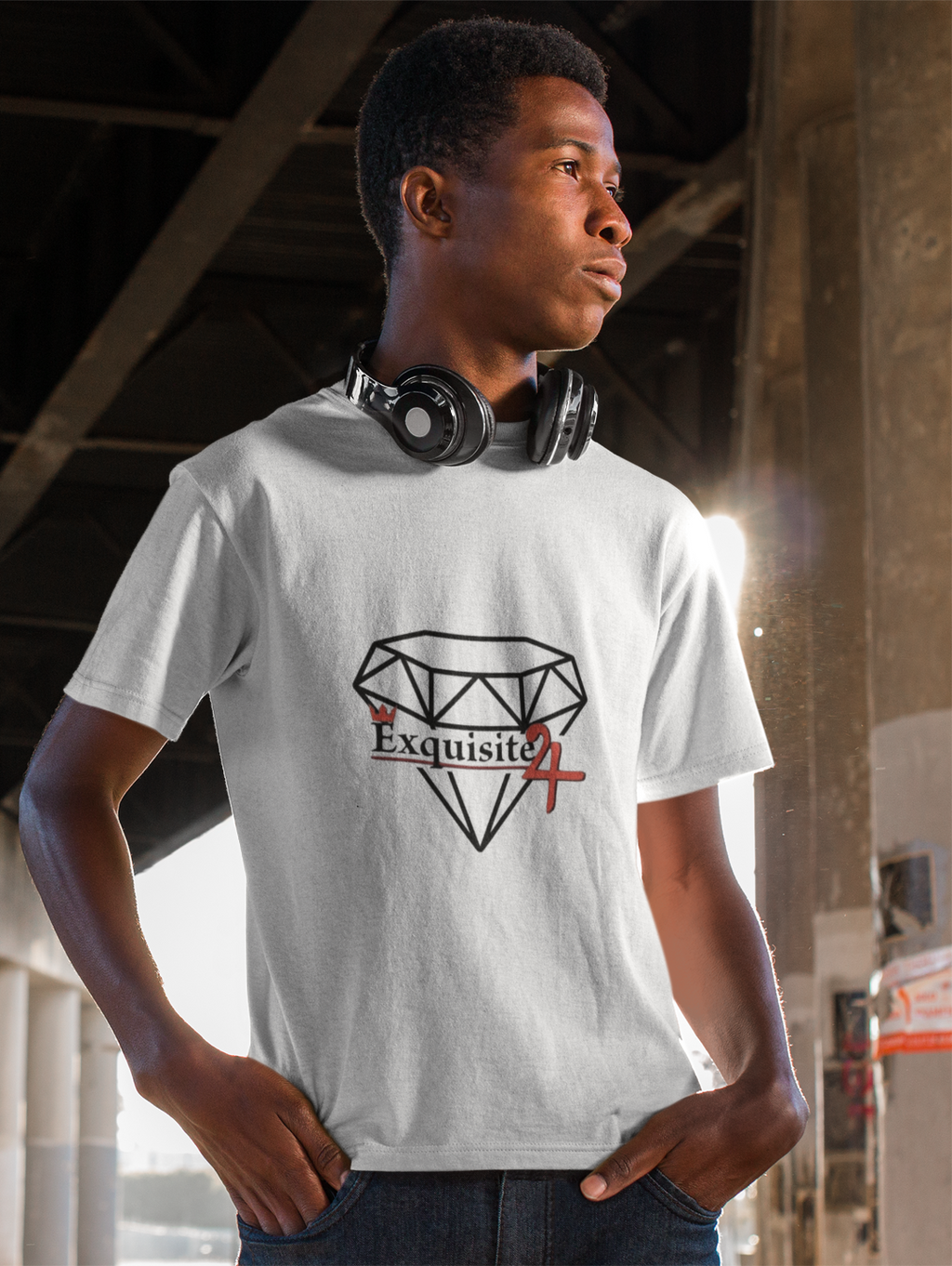 Diamond Outline Exquisite 24 Graphic Tee