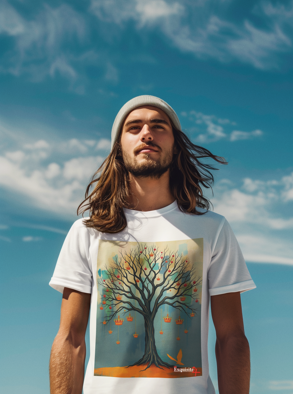 Watercolor Tree of Kings Graphic Tee