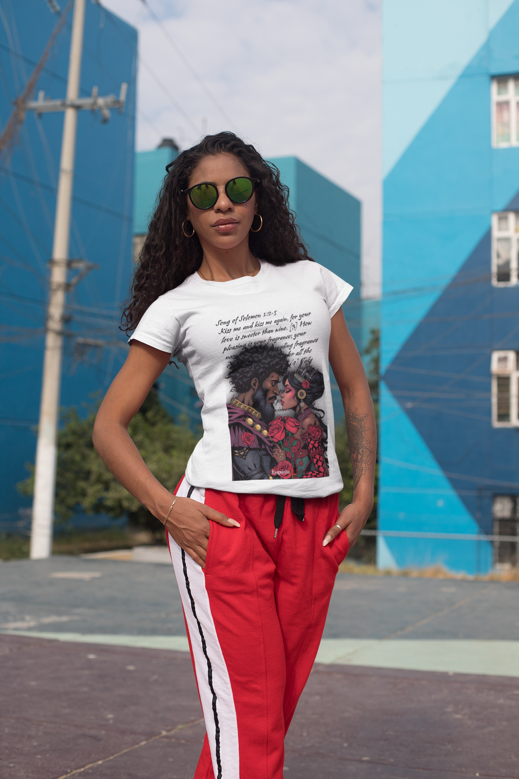 Love Sweeter Than Wine Song of Solomon Women's Graphic Tee