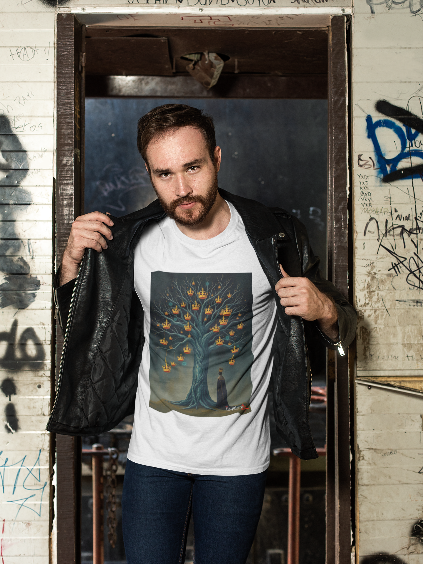 Grim Sentinel Twisted Tree Graphic Tee