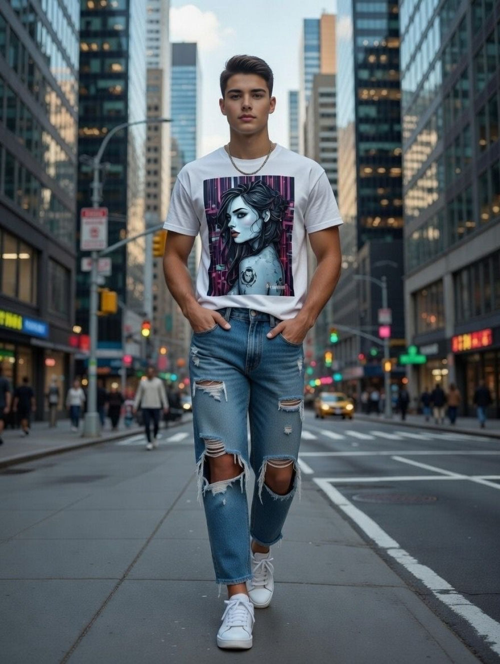 Starlight Circuit Graphic Tee