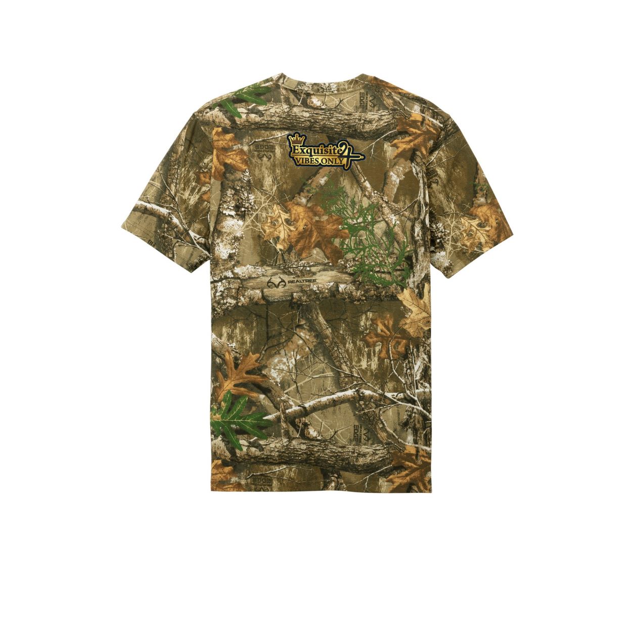 Exquisite 24 Vibes Only Camo Forest T-Shirt