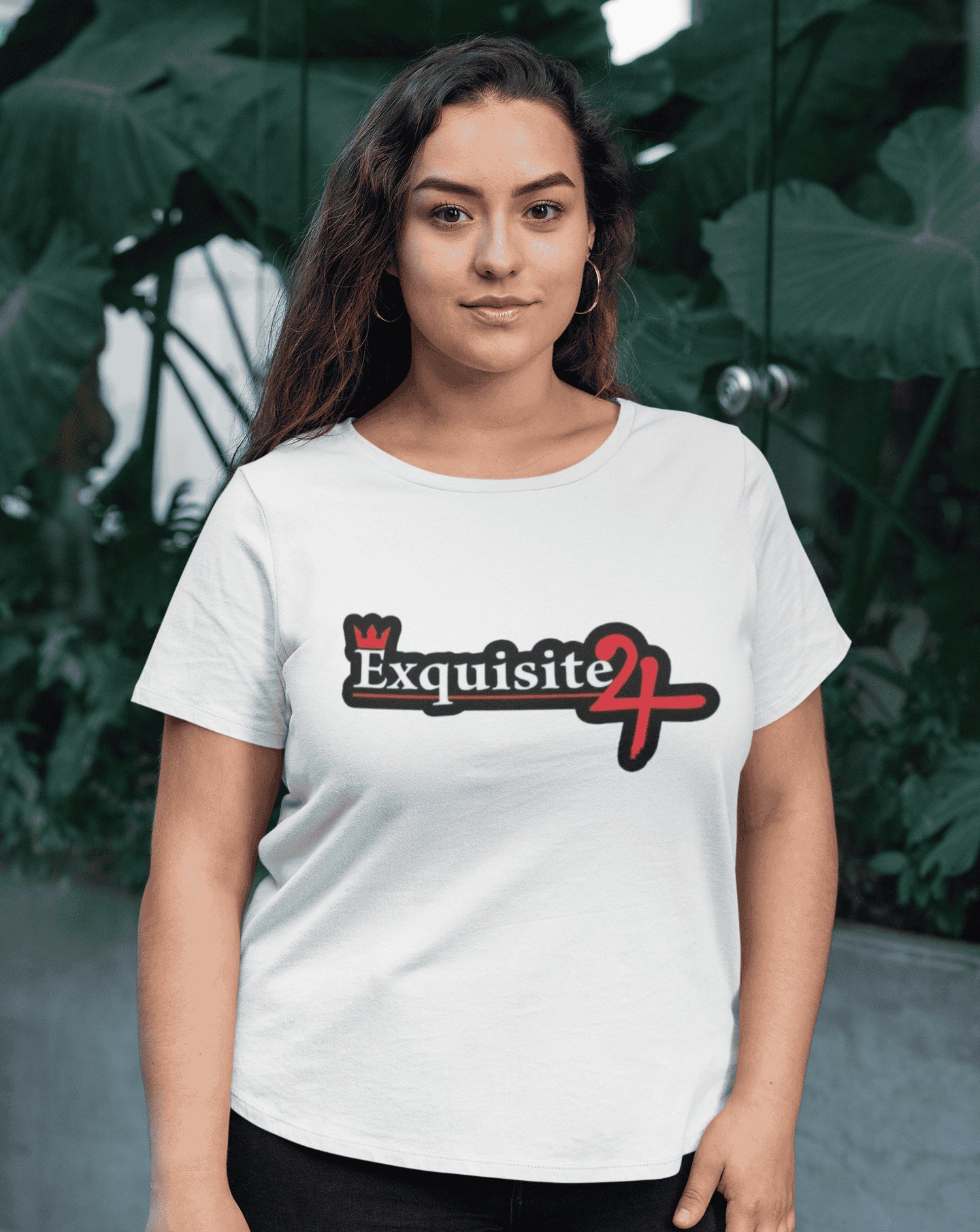 Sticker Exquisite 24 Logo Women's Graphic Tee