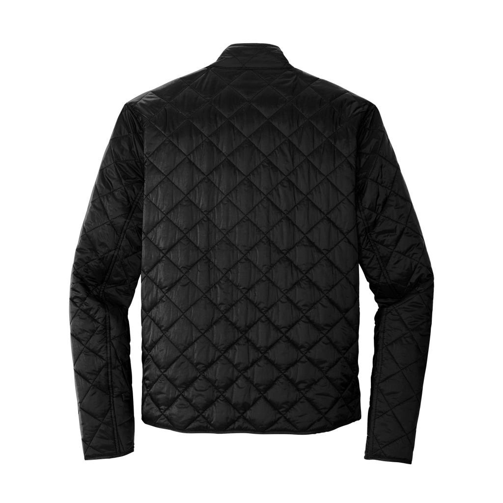 E24 Embroidered Quilted Men's Full-Zip Jacket
