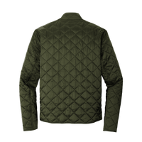 E24 Embroidered Quilted Men's Full-Zip Jacket