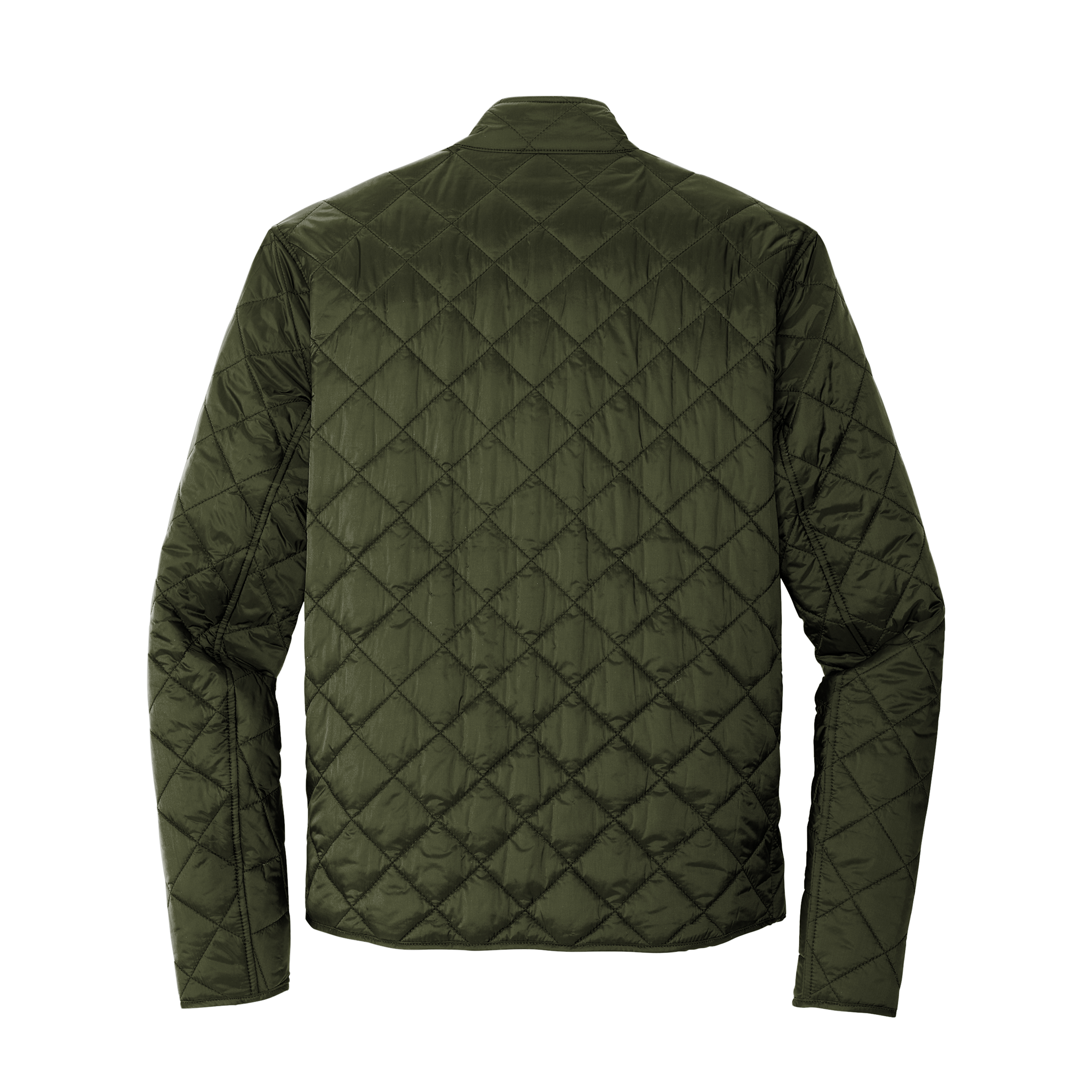 E24 Embroidered Quilted Men's Full-Zip Jacket