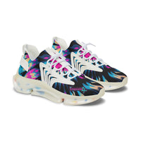 Exquisite 24 Mesh Sneakers — Women's Colorful Tie-Dye Athletic Shoes