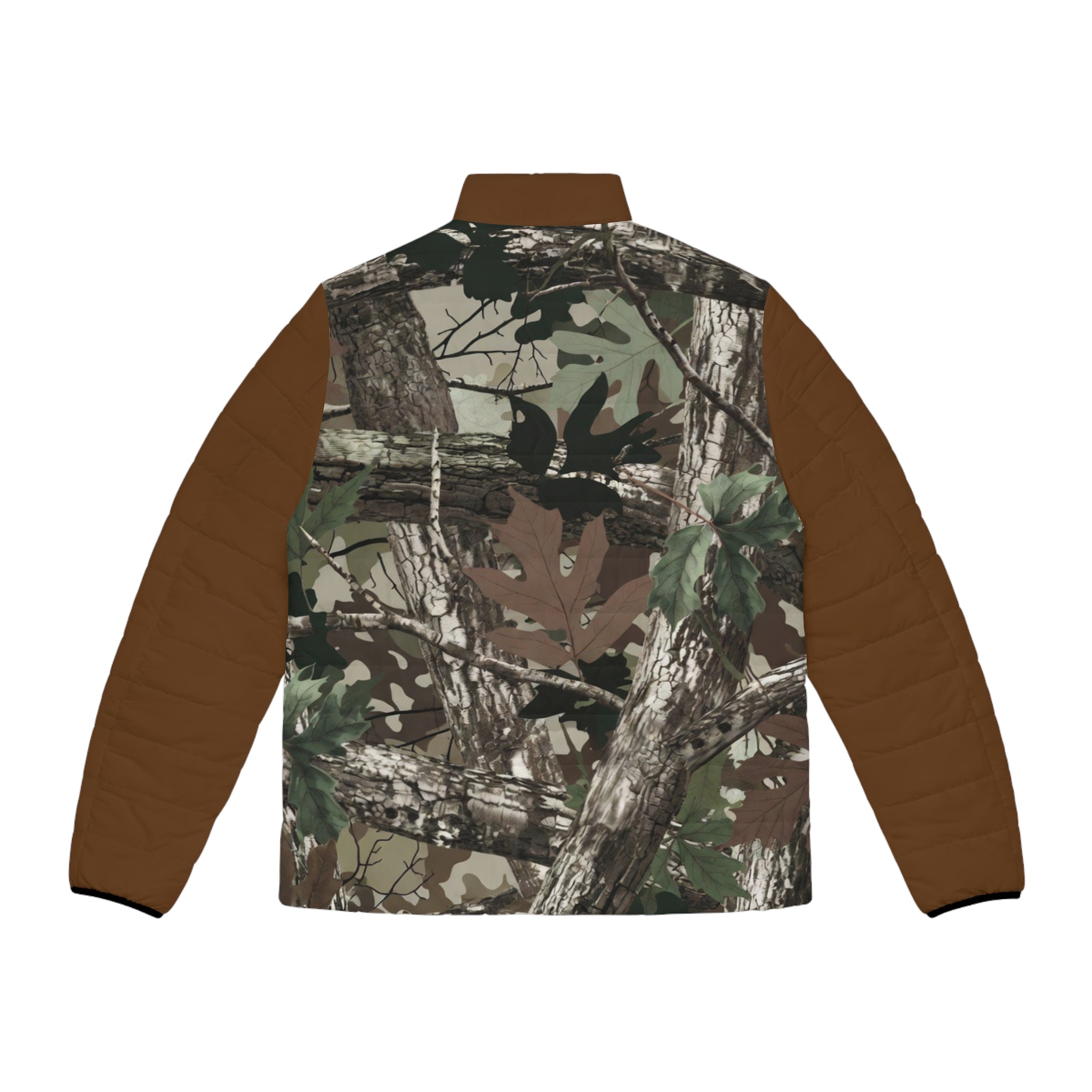 Camo Puffer Jacket — Men's Realtree-Inspired Outdoor Winter Coat