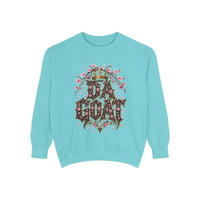 "DA GOAT" Floral Women's Graphic Sweatshirt