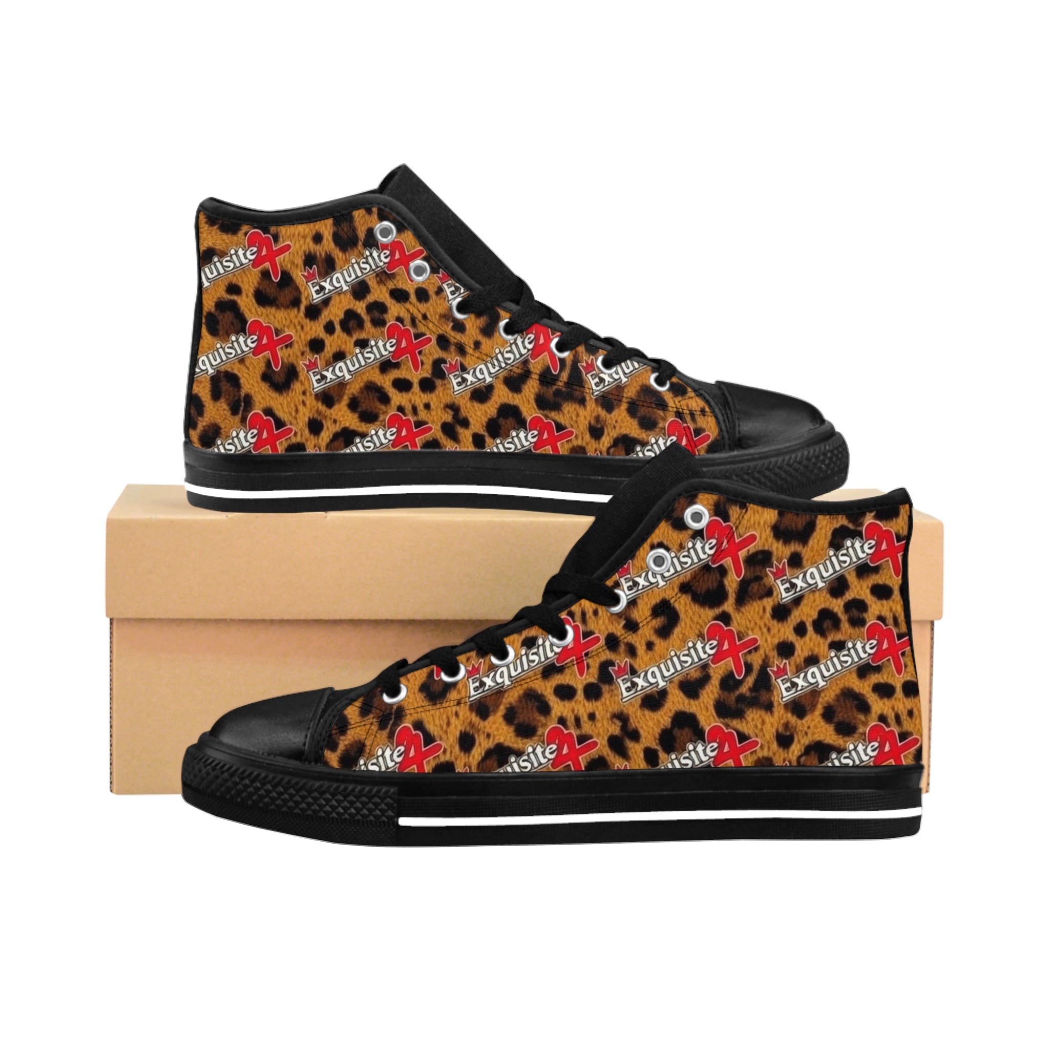 Leopard 'Exquisite 24’ High-Top Sneakers