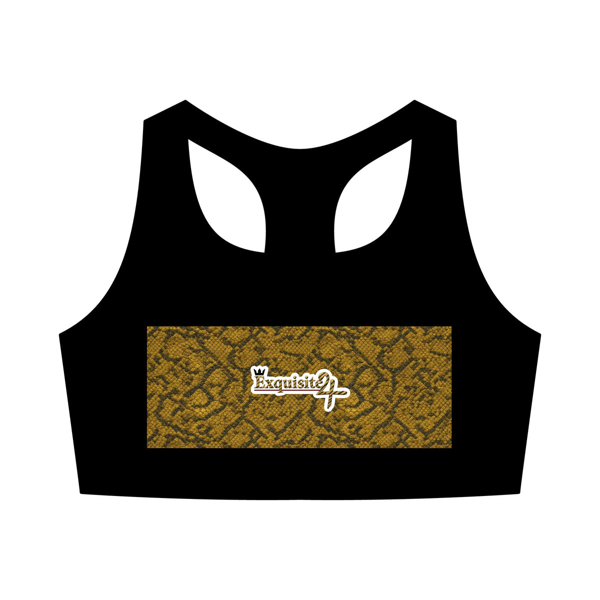 Snake Print Sports Bra