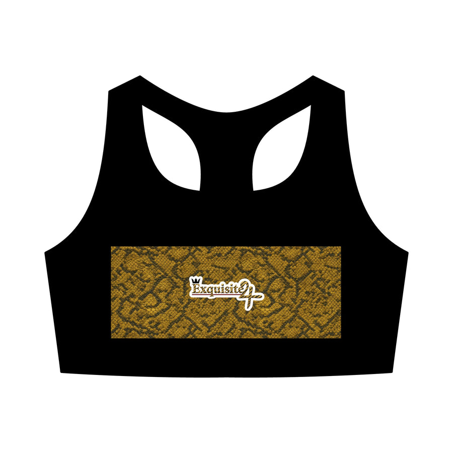 Snake Print Sports Bra