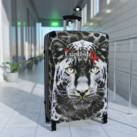 Snow Leopard Suitcase