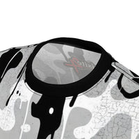 Exquisite 24 Black & White Camo Drip Tee