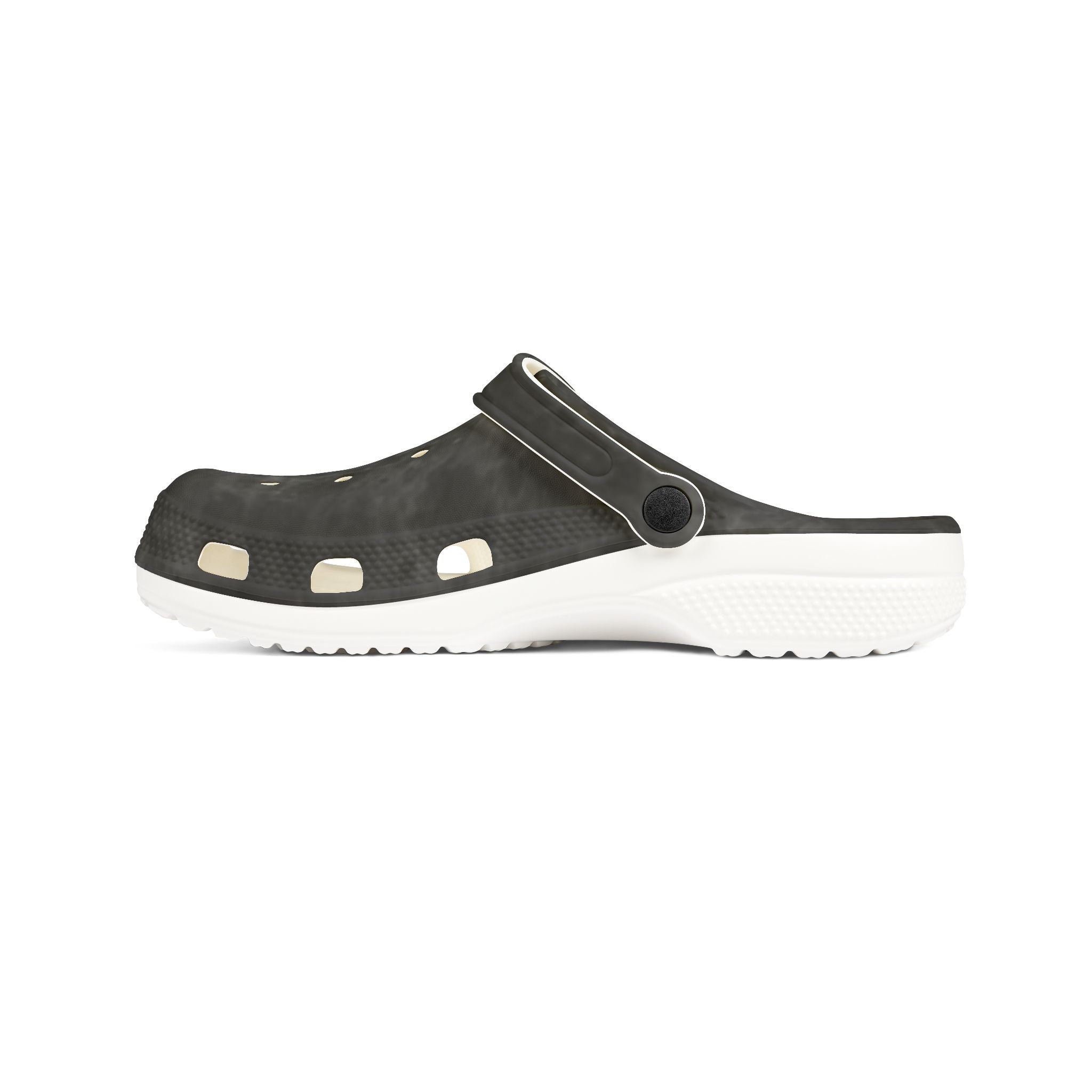 Black Marbled EVA Foam Clogs