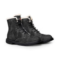 Women's Fur-Lined Leather Ankle Boots