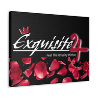 Exquisite 24 Rose Petals Stretched Canvas