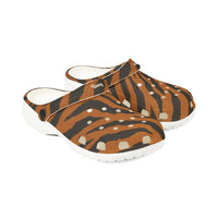 Tiger Stripe EVA Foam Clogs