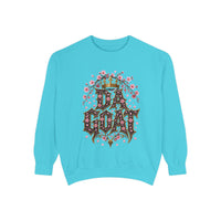 "DA GOAT" Floral Women's Graphic Sweatshirt