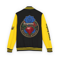 Exquisite 24 Royalty Within Emblem Varsity Jacket