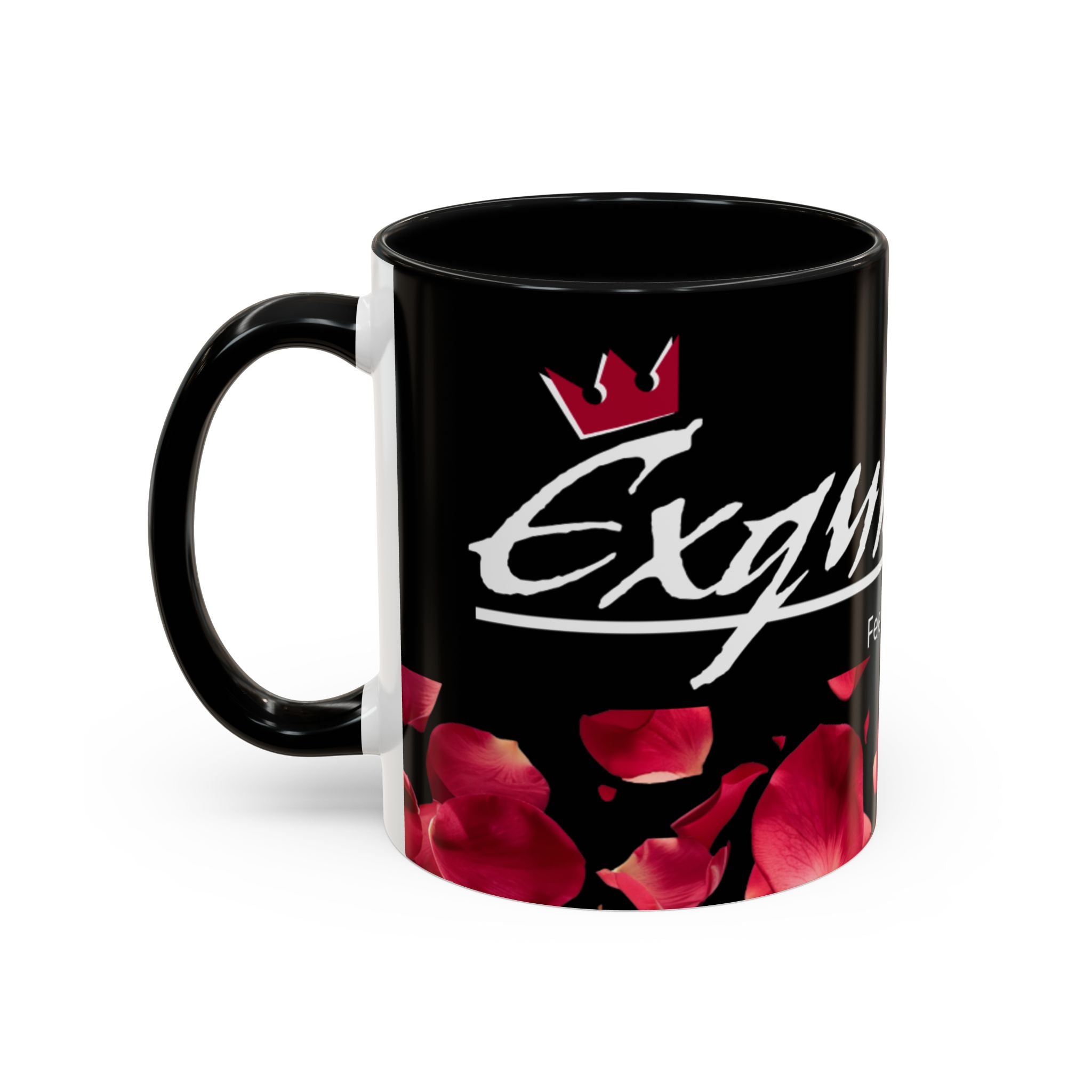 Exquisite 24 Rose Coffee Mug — 'Feel The Royalty Within' (11/15oz)