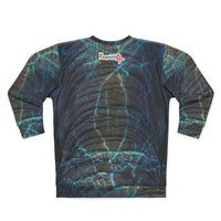 Elephant Blue Lightning Ripple Sweatshirt