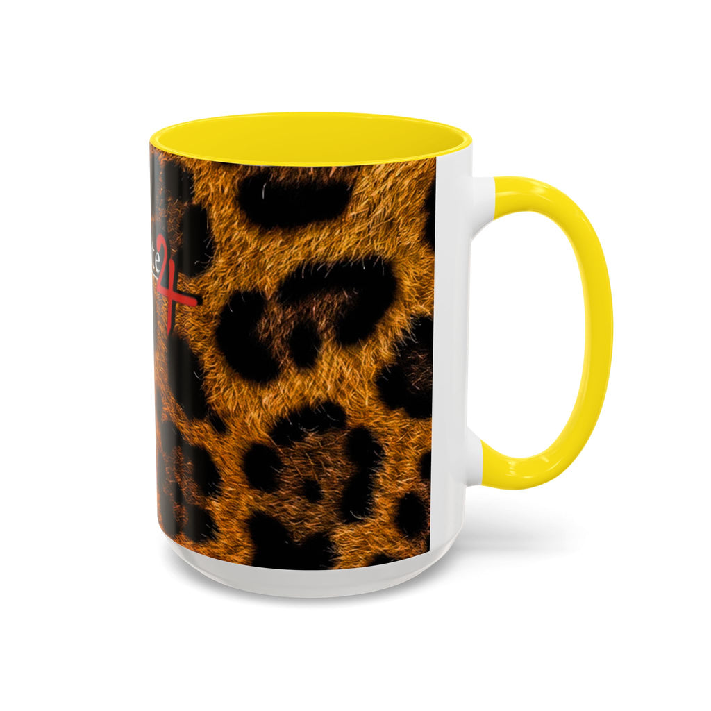 Leopard Print "Exquisite 24" Accent Coffee Mug — 11/15oz