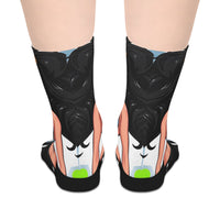 Vintage Pinup Twins Mid-Length Socks