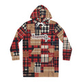 Plaid Hoodie Dress