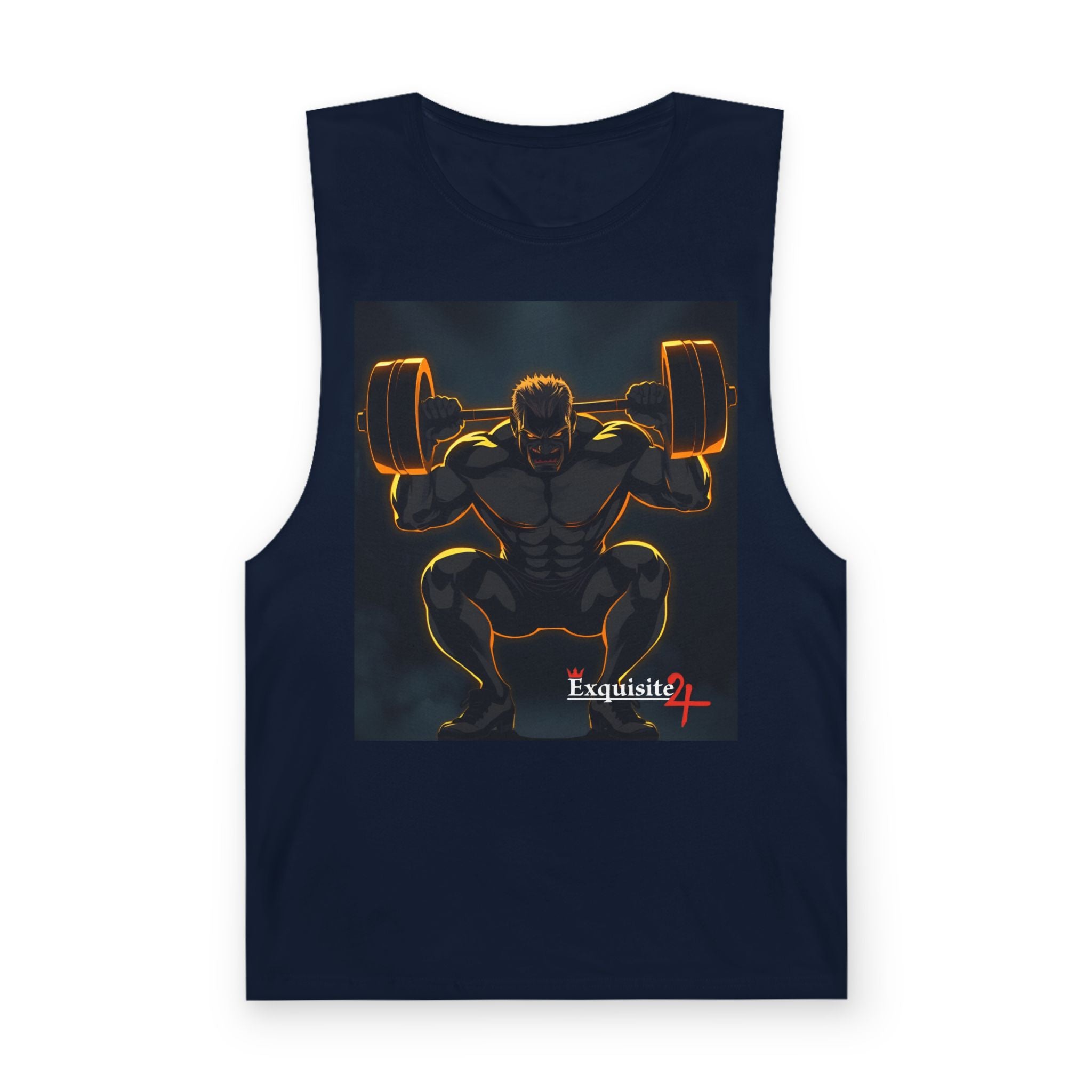 'Champions Are Made in the Gym' Weightlifting Graphic Tank