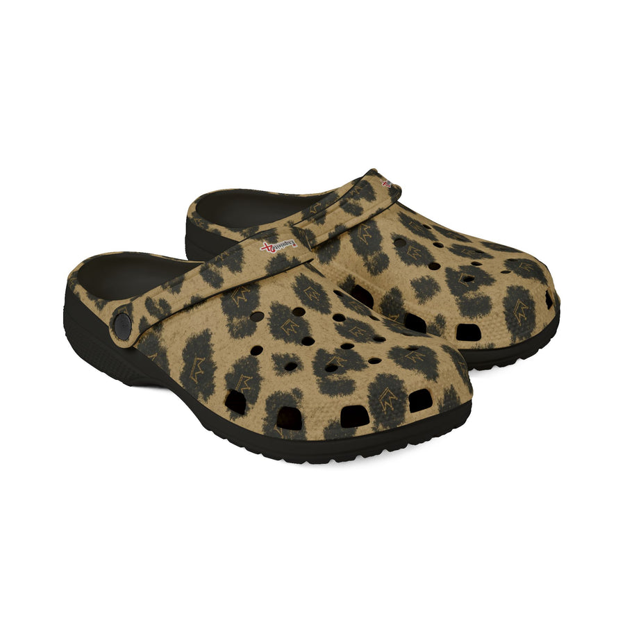 Leopard Print EVA Foam Clogs