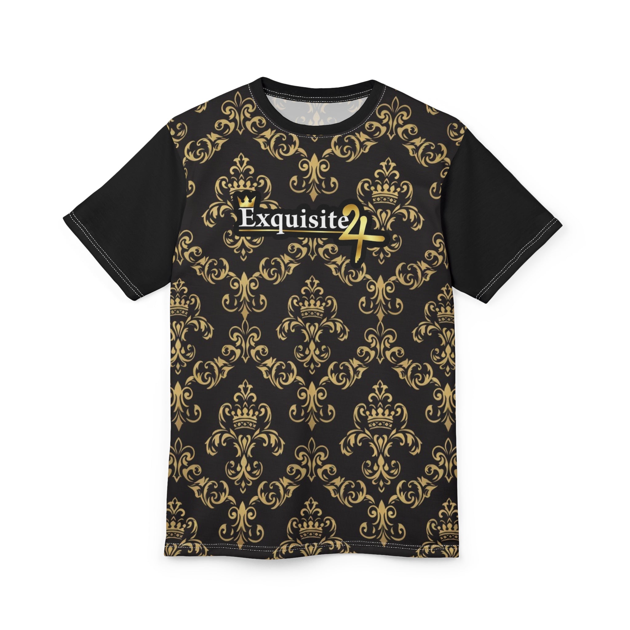 Baroque Crown Tee — 'Exquisite 24' Patterned All-Over Print Shirt