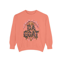 "DA GOAT" Floral Women's Graphic Sweatshirt