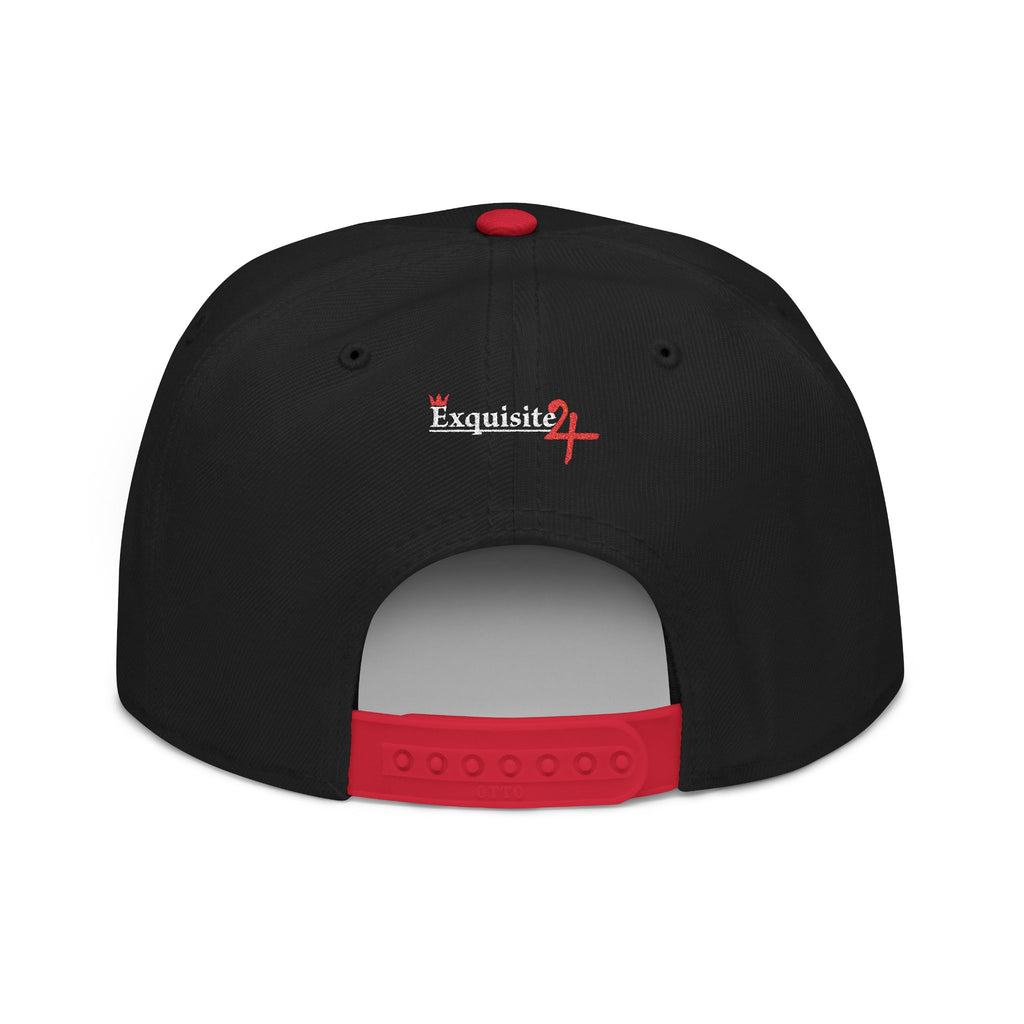 Exquisite 24 VIBES ONLY Embroidered Snapback Hat — Vintage Script Logo Streetwear Cap