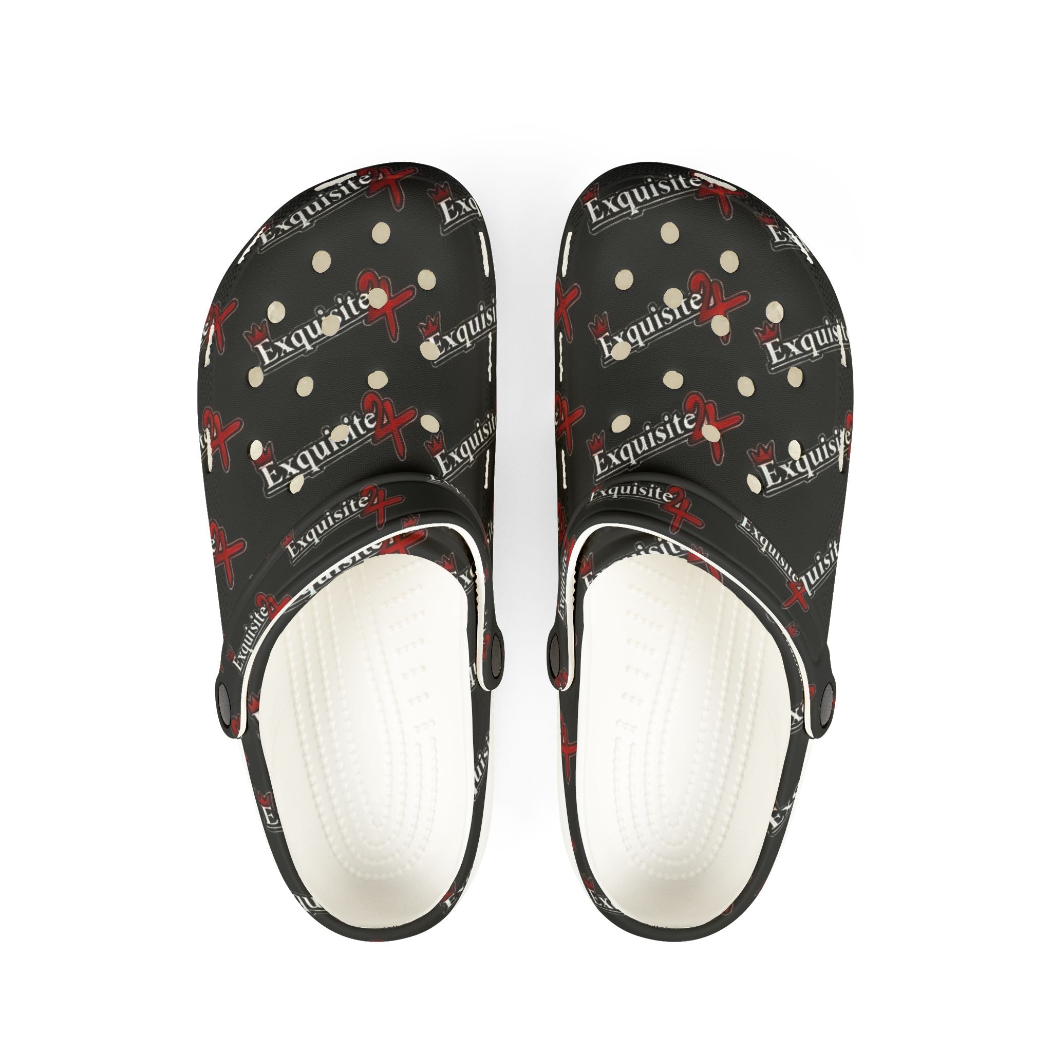 Black Exquisite 24 Pattern EVA Clog