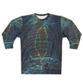 Elephant Blue Lightning Ripple Sweatshirt
