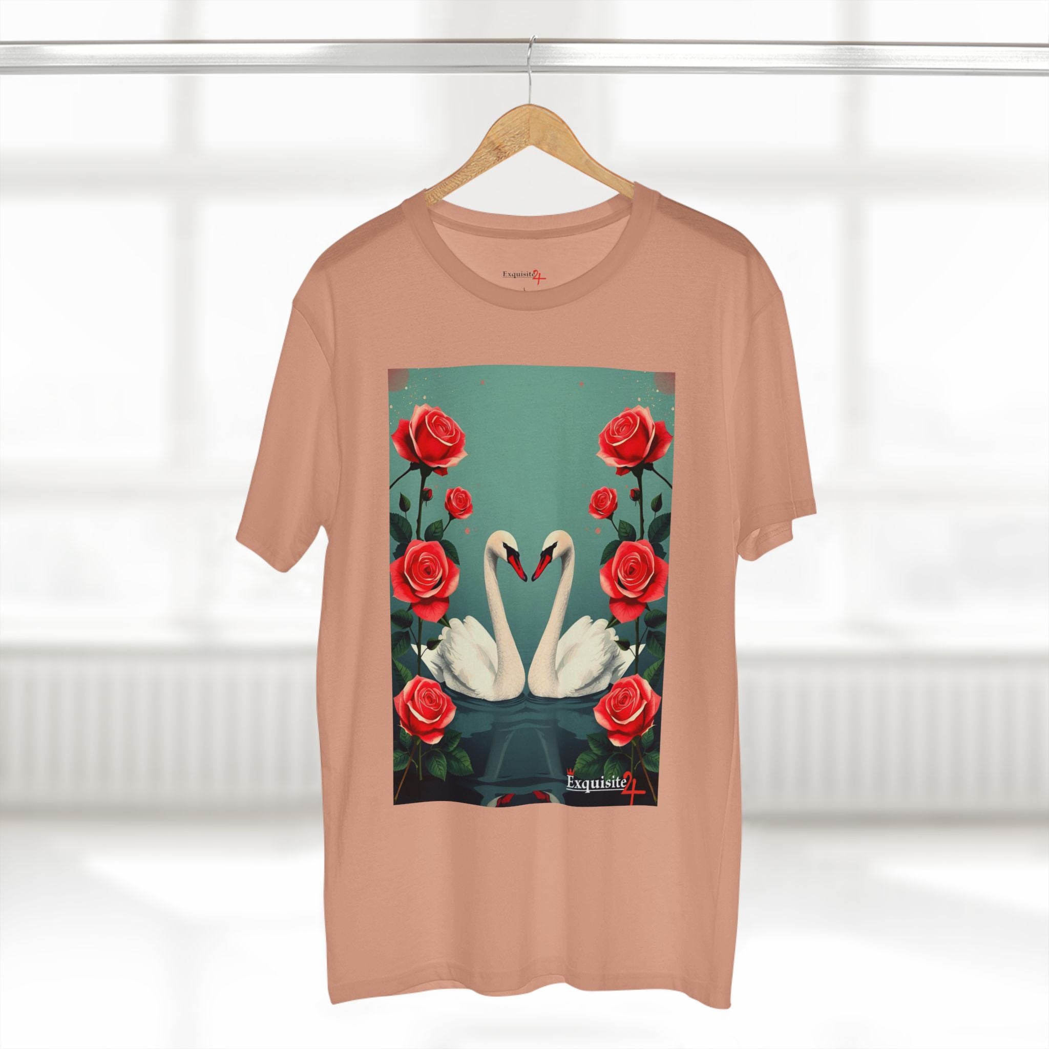 Swan Heart Graphic Tee