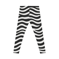 Wavy Zebra Leggings