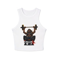 Women’s Weightlifting Graphic Racer Tank Top