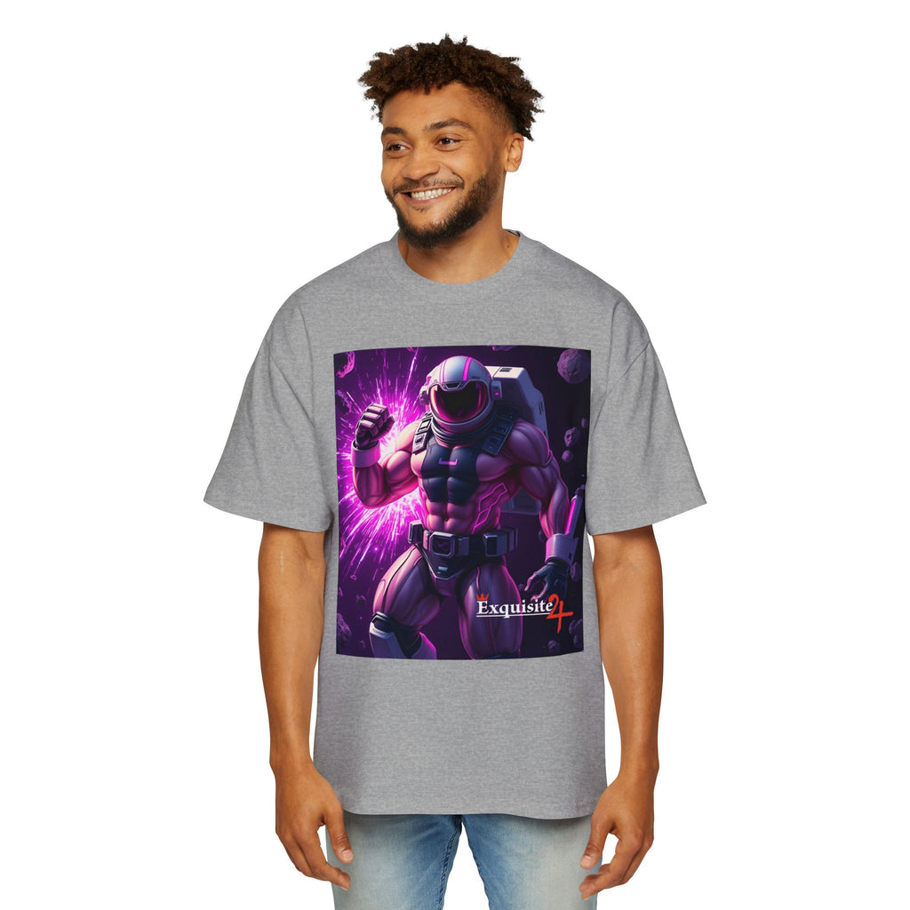 Astro Warrior Graphic Tee — Purple Space Ninja Gaming T-Shirt